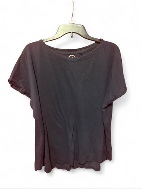 Next Navy Blue Cap Sleeve Cotten T-shirt